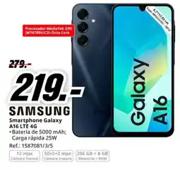 MediaMarkt SAMSUNG Smartphone Galaxy A16 LTE 4G oferta