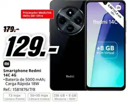 MediaMarkt REDMI Smartphone 14C 4G oferta