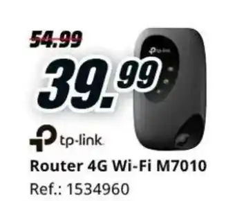 MediaMarkt TP-LINK Router 4G Wi-Fi M7010 oferta