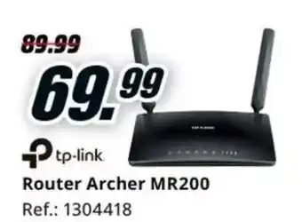 MediaMarkt TP-LINK Router Archer MR200 oferta
