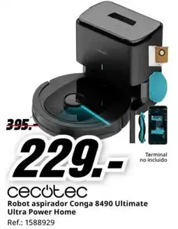 MediaMarkt CECOTEC Robot aspirador Conga 8490 Ultimate Ultra Power Home oferta