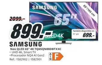 MediaMarkt SAMSUNG Neo QLED 65" 4K TQ65QN88DBTXXC oferta