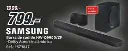 MediaMarkt SAMSUNG Barra de sonido HW-Q990D/ZF oferta
