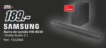 MediaMarkt SAMSUNG Barra de sonido HW-B530 oferta