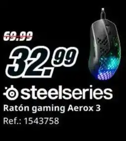 MediaMarkt STEELSERIES Ratón gaming Aerox 3 oferta