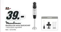 MediaMarkt MOULINEX Batidora de mano quickchef oferta