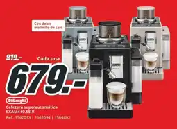 MediaMarkt DELONGHI Cafetera superautomática EXAM440.55.B oferta