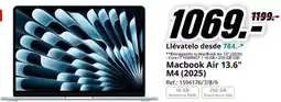 MediaMarkt Macbook Air 13.6" M4 (2025) oferta