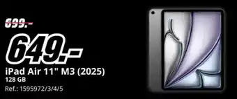 MediaMarkt iPad Air 11" M3 (2025) oferta