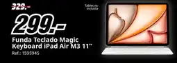 MediaMarkt Funda Teclado Magic Keyboard iPad Air M3 11" oferta