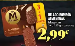 Gadis MAGNUM Helado bombón almendras oferta