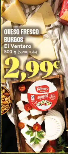 Gadis EL VENTERO Queso fresco burgos oferta