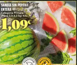 Gadis Sandia sin pepitas entera oferta