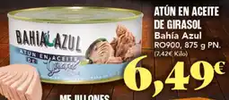 Gadis BAHIALAZUL Atun en aceite de girasol oferta