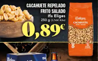 Gadis IFA ELIGES Cacahuete repelado frito salado oferta