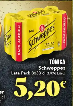 Gadis SCHWEPPES Tónica oferta