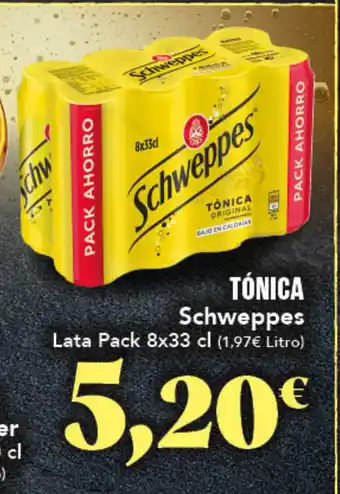 Gadis SCHWEPPES Tónica oferta