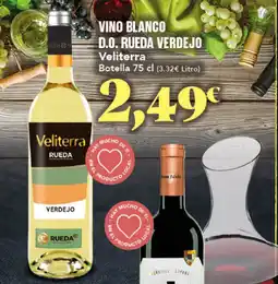 Gadis VELITERRA Vino blanco d.o rueda verdejo oferta