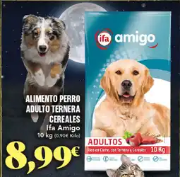 Gadis IFA AMIGO Alimento perro adulto ternera cereales oferta