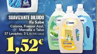 Gadis IFA SABE Suavizante diluido oferta
