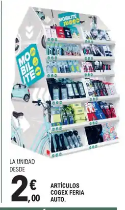 E.Leclerc Artículos cogex feria auto oferta