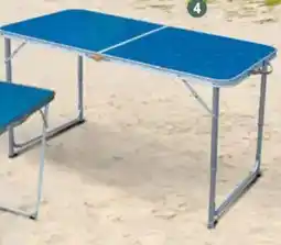 E.Leclerc Mesa camping ajustable a 2 alturas 4 personas oferta