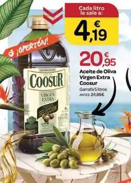 Supermercados El Jamón COOSUR Aceite de Oliva Virgen Extra oferta