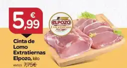 Supermercados El Jamón ELPOZO Cinta de Lomo Extratiernas oferta