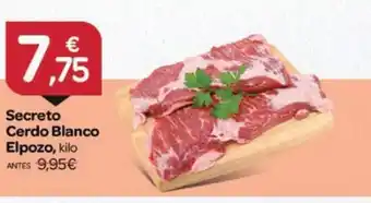 Supermercados El Jamón Secreto Cerdo Blanco oferta