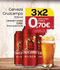 Supermercados El Jamón CRUZCAMPO Cerveza oferta