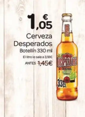 Supermercados El Jamón DESPERADOS Cerveza oferta