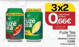 Supermercados El Jamón FUZE TEA oferta