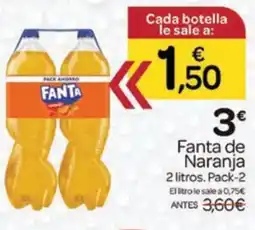 Supermercados El Jamón FANTA de Naranja oferta