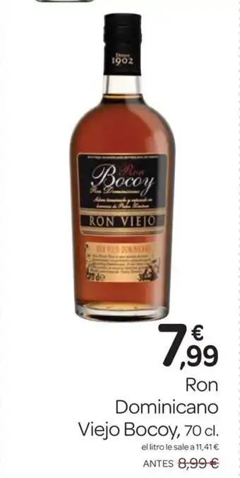 Supermercados El Jamón BOCOY Ron Dominicano Viejo oferta