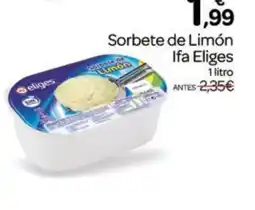 Supermercados El Jamón IFA ELIGES Sorbete de Limón oferta