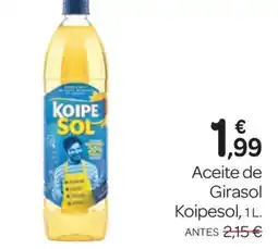 Supermercados El Jamón KOIPESOL Aceite de Girasol oferta