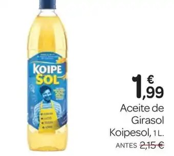 Supermercados El Jamón KOIPESOL Aceite de Girasol oferta