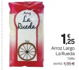 Supermercados El Jamón LA RUEDA Arroz Largo oferta