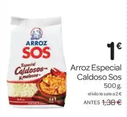 Supermercados El Jamón SOS Arroz Especial Caldoso oferta