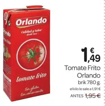 Supermercados El Jamón ORLANDO Tomate Frito oferta