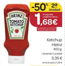 Supermercados El Jamón HEINZ Ketchup oferta
