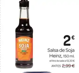 Supermercados El Jamón HEINZ Salsa de Soja oferta