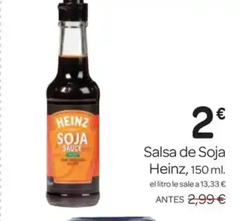 Supermercados El Jamón HEINZ Salsa de Soja oferta