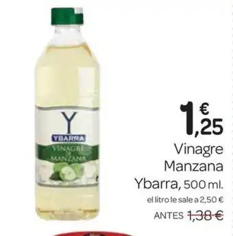Supermercados El Jamón YBARRA Vinagre Manzana oferta