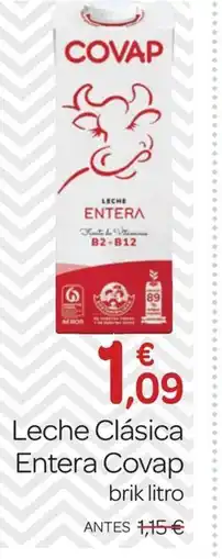 Supermercados El Jamón COVAP Leche Clásica Entera oferta