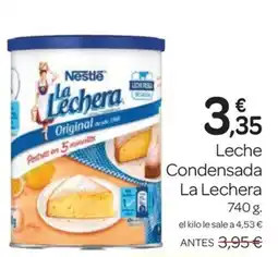 Supermercados El Jamón LA LECHERA Leche Condensada oferta