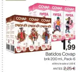 Supermercados El Jamón COVAP Batidos oferta