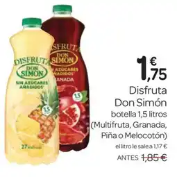 Supermercados El Jamón DON SIMOn Disfruta oferta