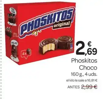 Supermercados El Jamón PHOSKITOS Choco oferta