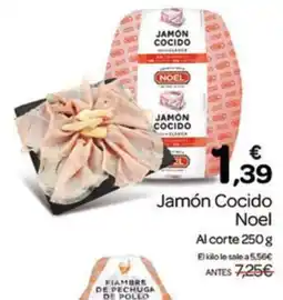 Supermercados El Jamón NOEL Jamón Cocido oferta